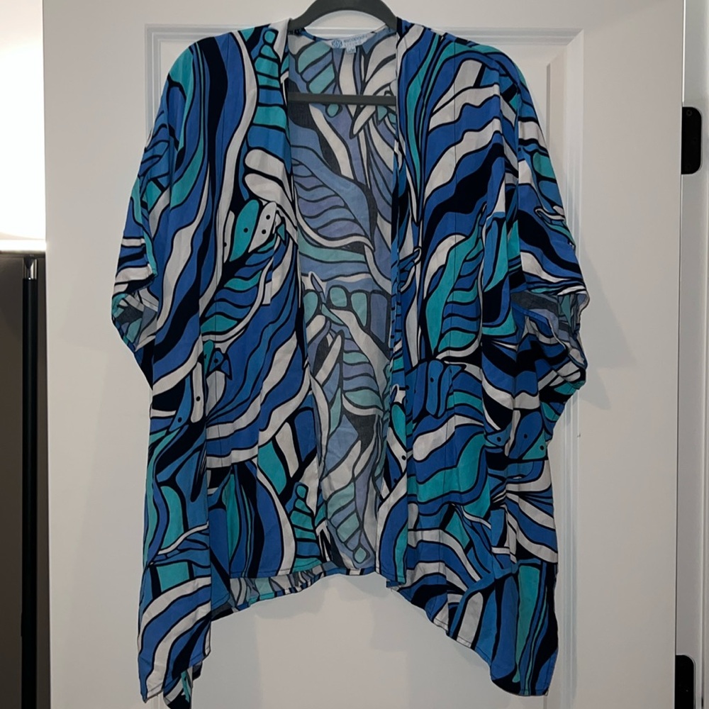 Escapada Living Draped Open Kimono Size Small/Medium